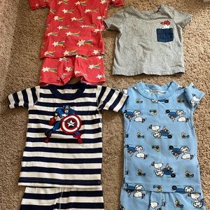 hanna Andersson pajamas/Tshirt